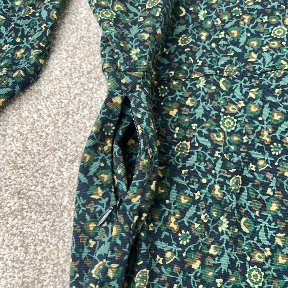 Toad&Co Floral Green Dress - Picture 10 of 12